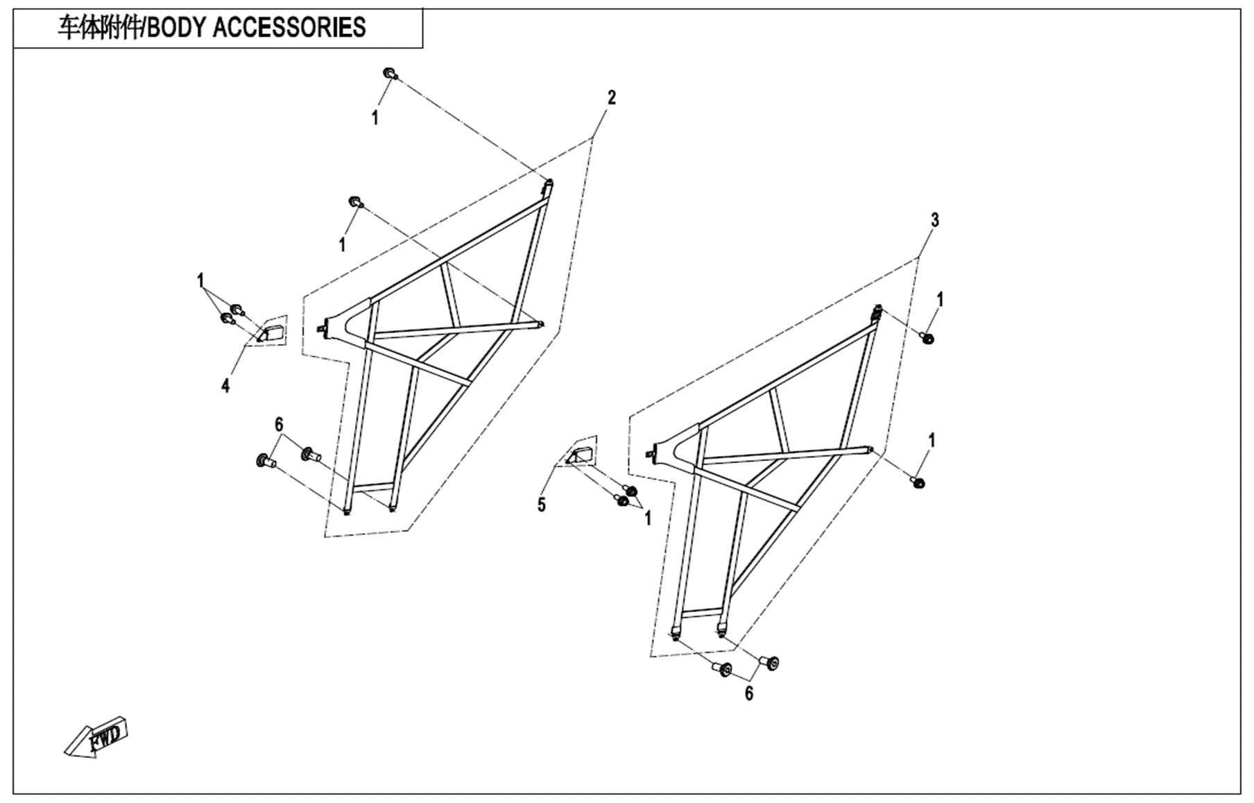 Picture of F26-1 - BODY ACCESSORIES