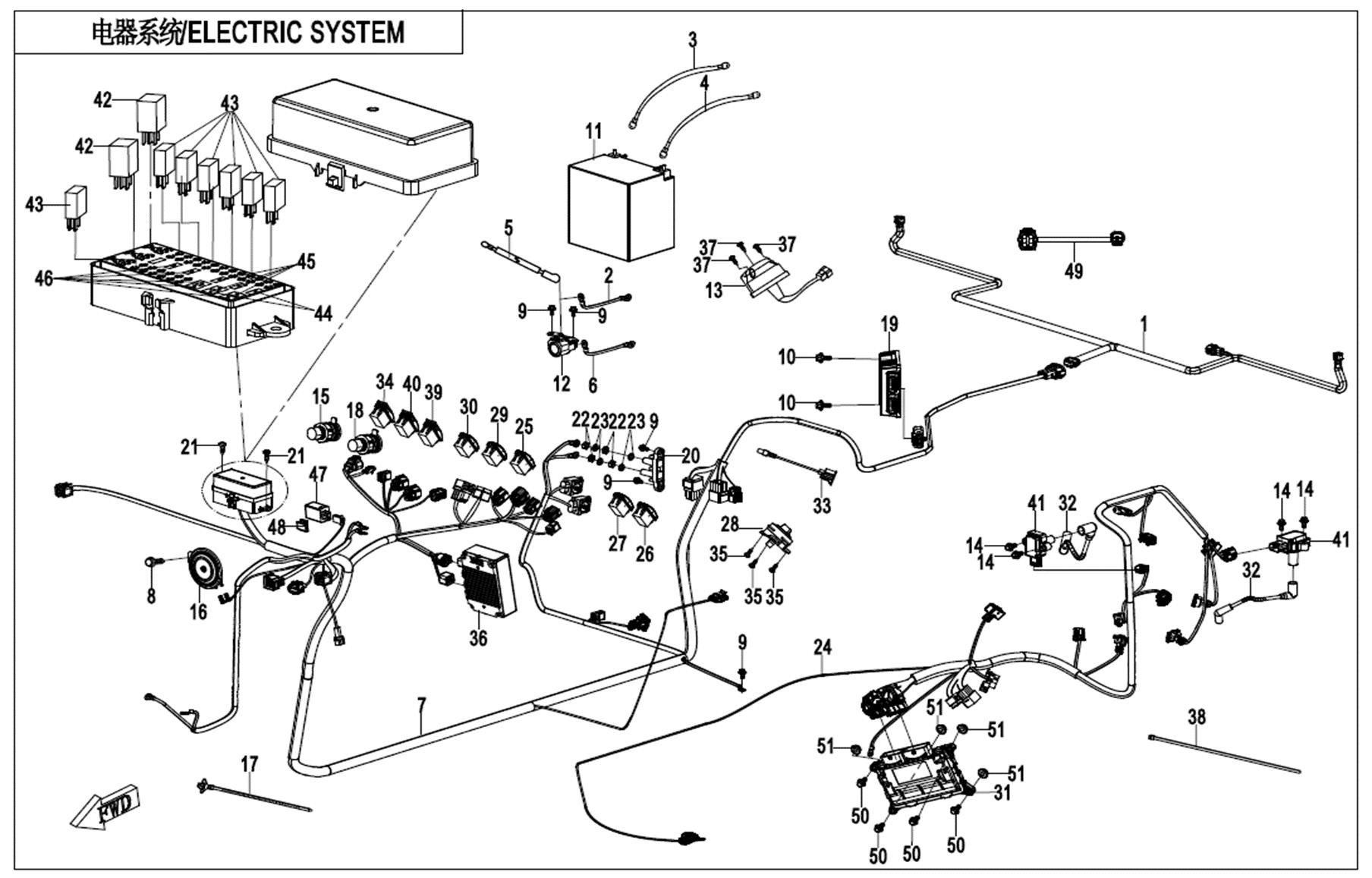Picture of F15-1 - ELECTRIC SYSTEM