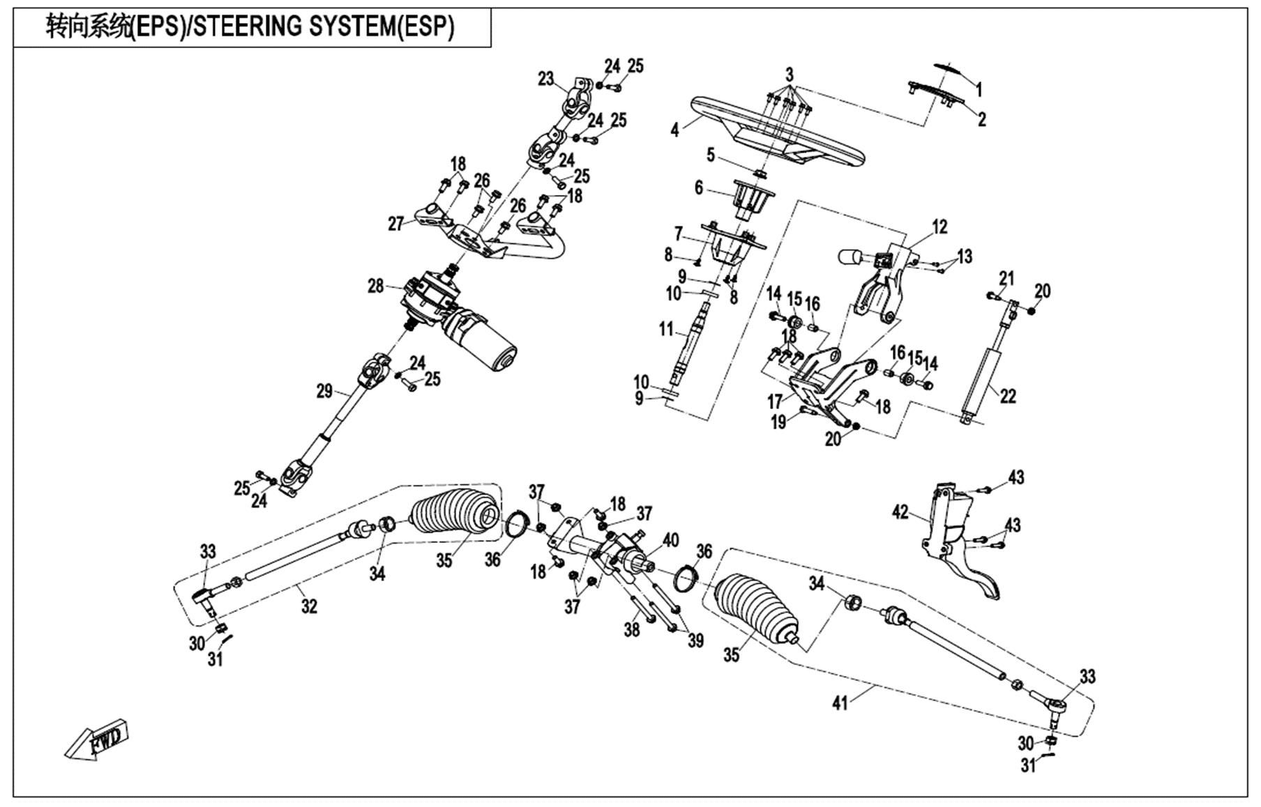 Picture of F10 - STEERING SYSTEM(EPS)