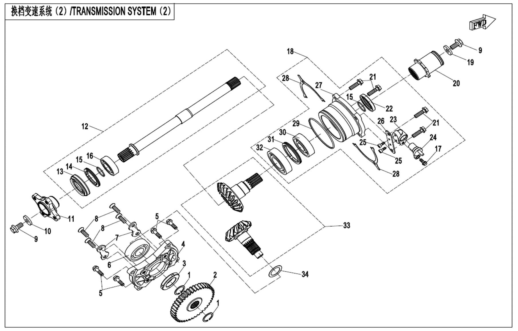Picture of E06-2-V3 - TRANSMISSION SYSTEM(2)