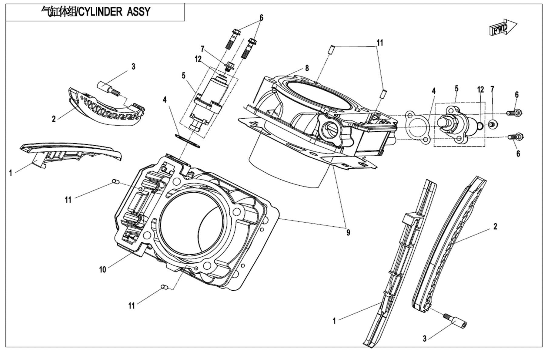 Picture of E02-3 - CYLINDER BODY ASSY.