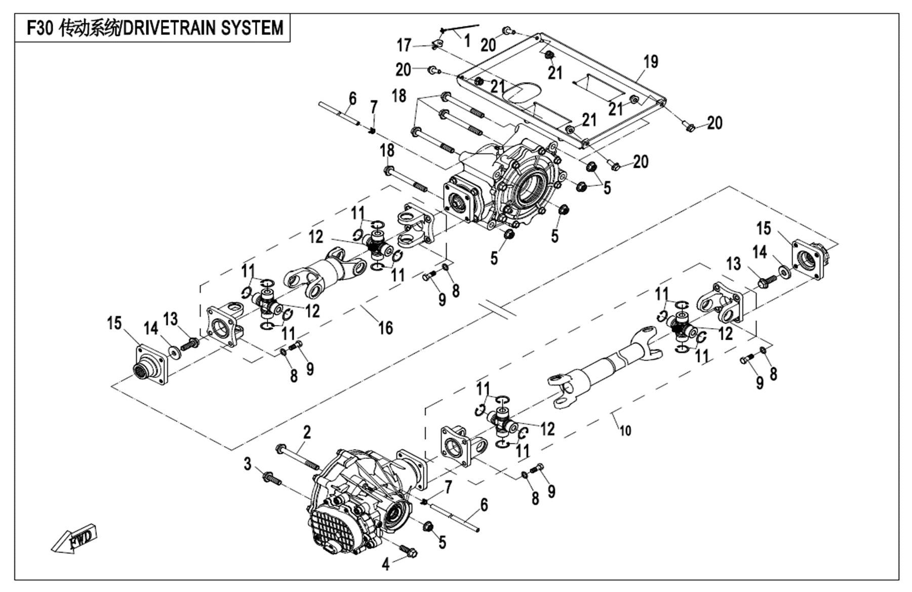 Picture of F30 - DRIVETRAIN SYSTEM