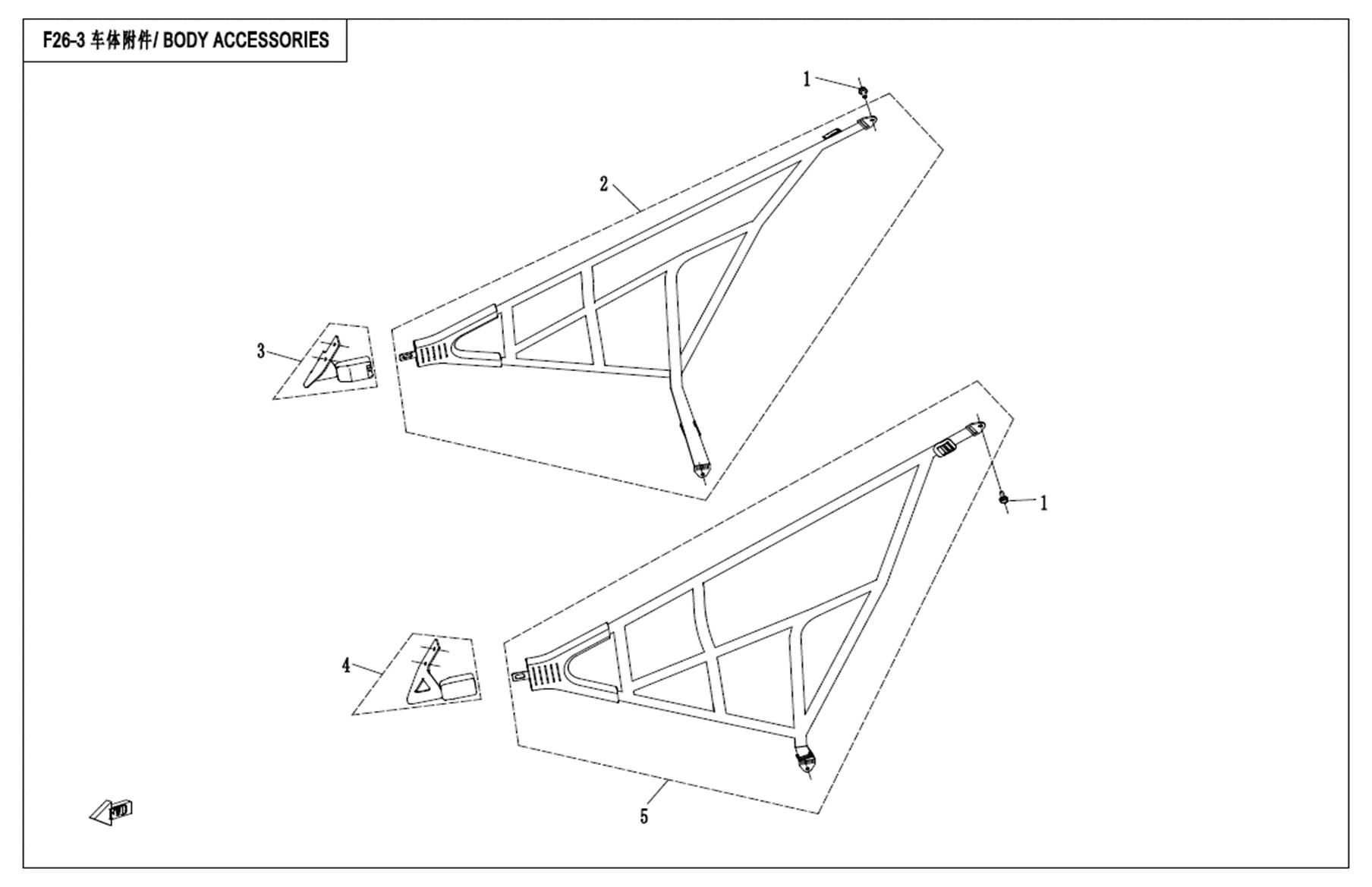 Picture of F26-3 - BODY ACCESSORIES