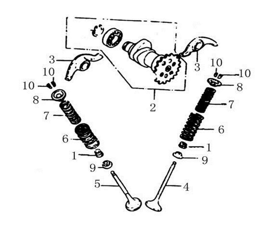 Picture of E06 - CAMSHAFT & VALVES