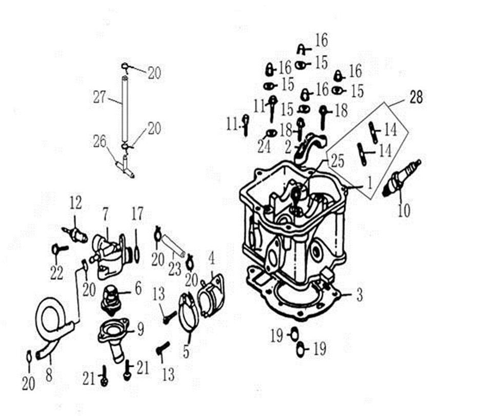 Picture of E05 - CYLINDER HEAD ASSY