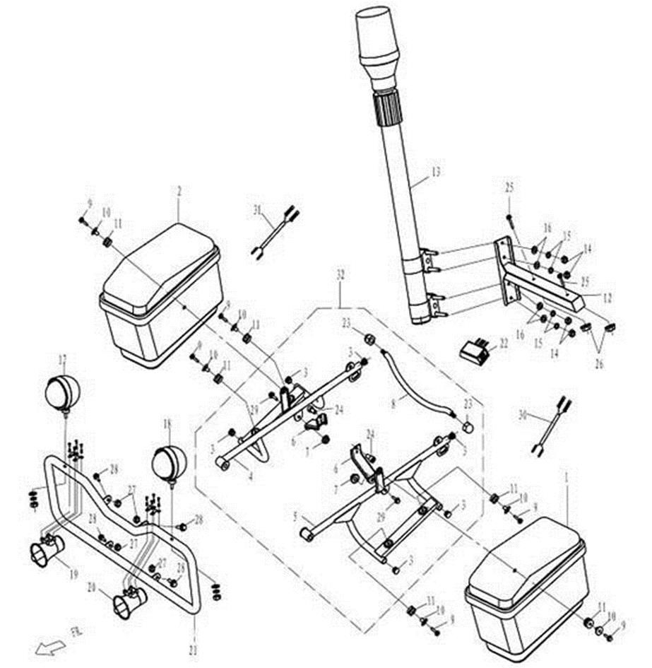 Picture of F21 - AUXILIARY FRAME