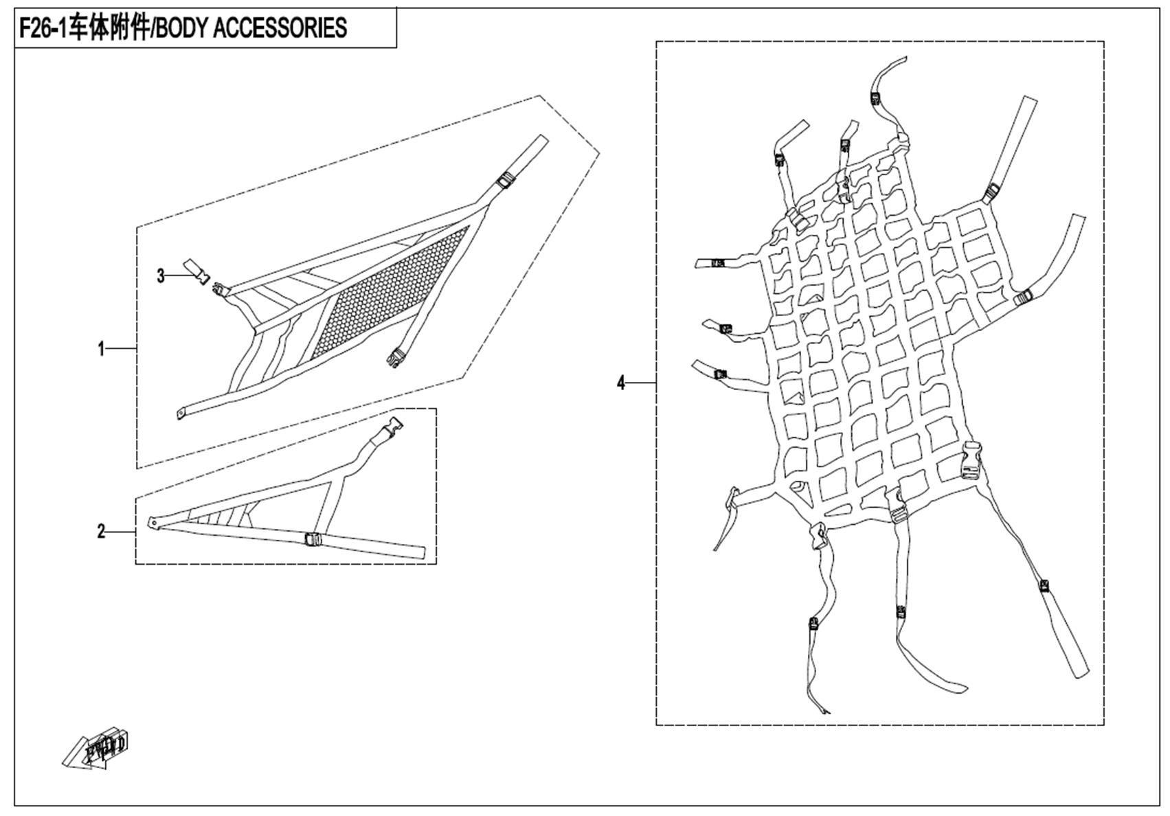 Picture of F26-1 - BODY ACCESSORIES I