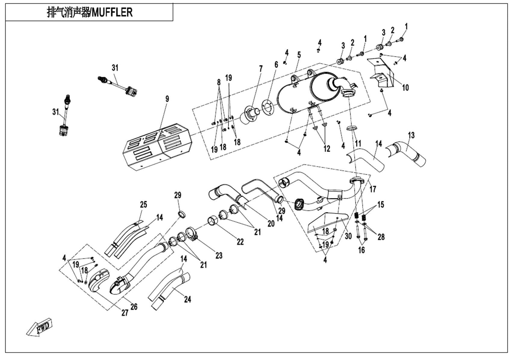Picture of F02 - MUFFLER