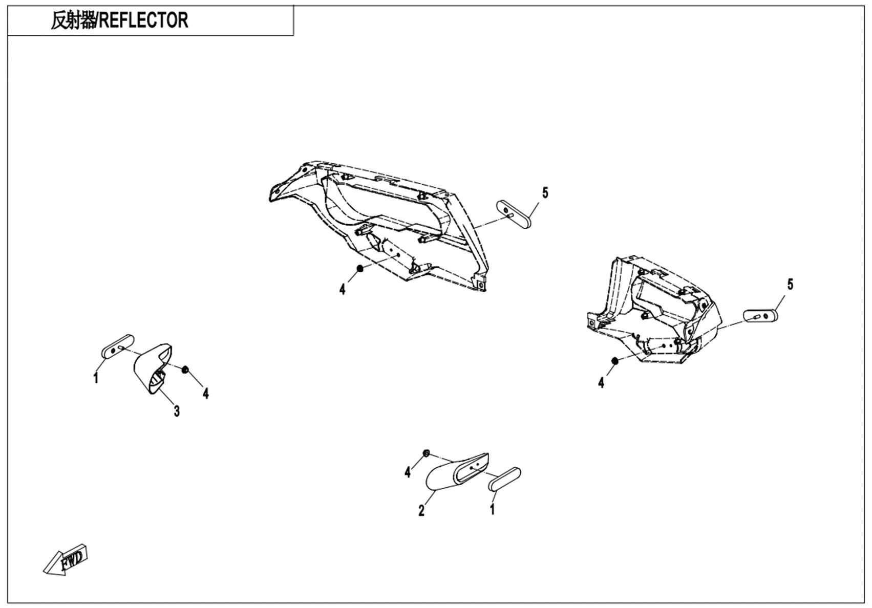 Picture of F04-6-A - REFLECTOR