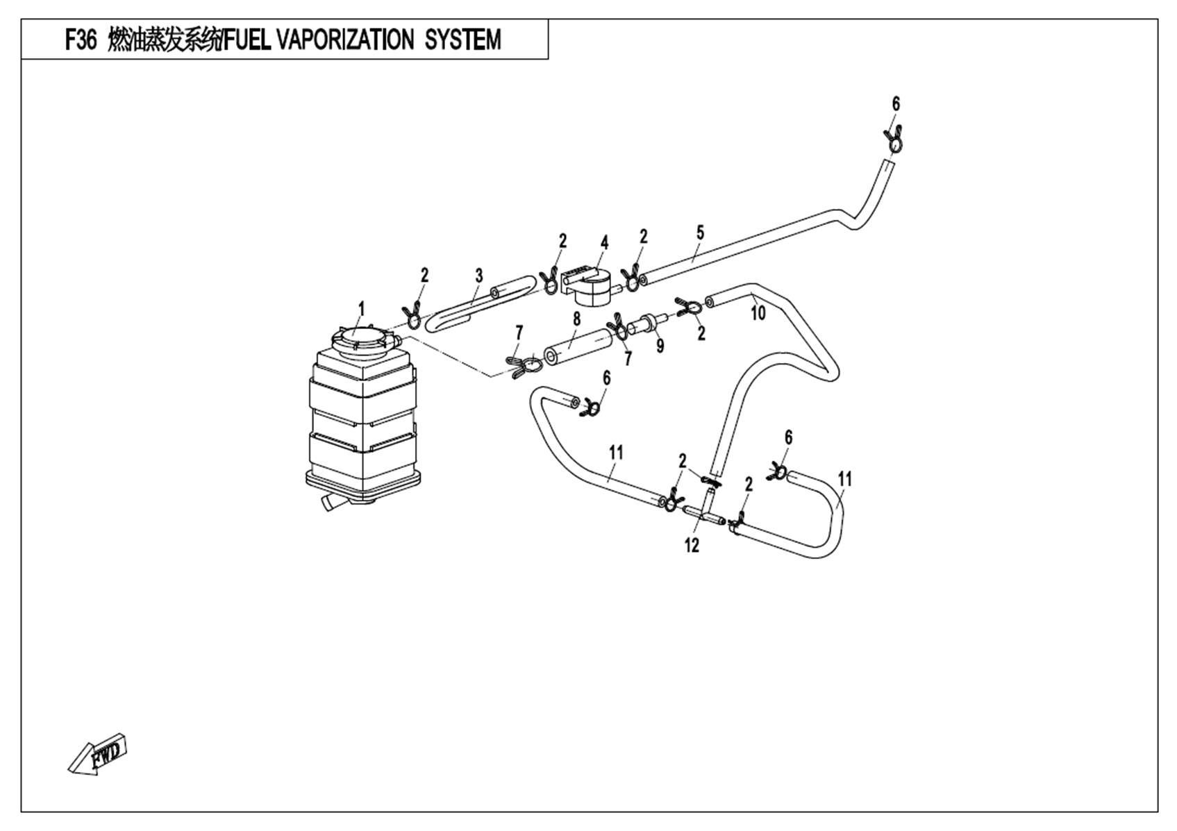 Picture of F36 - FUEL VAPORIZATION SYSTEM