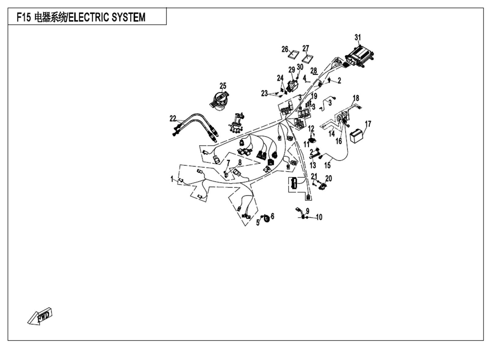 Picture of F15 - ELECTRIC SYSTEM
