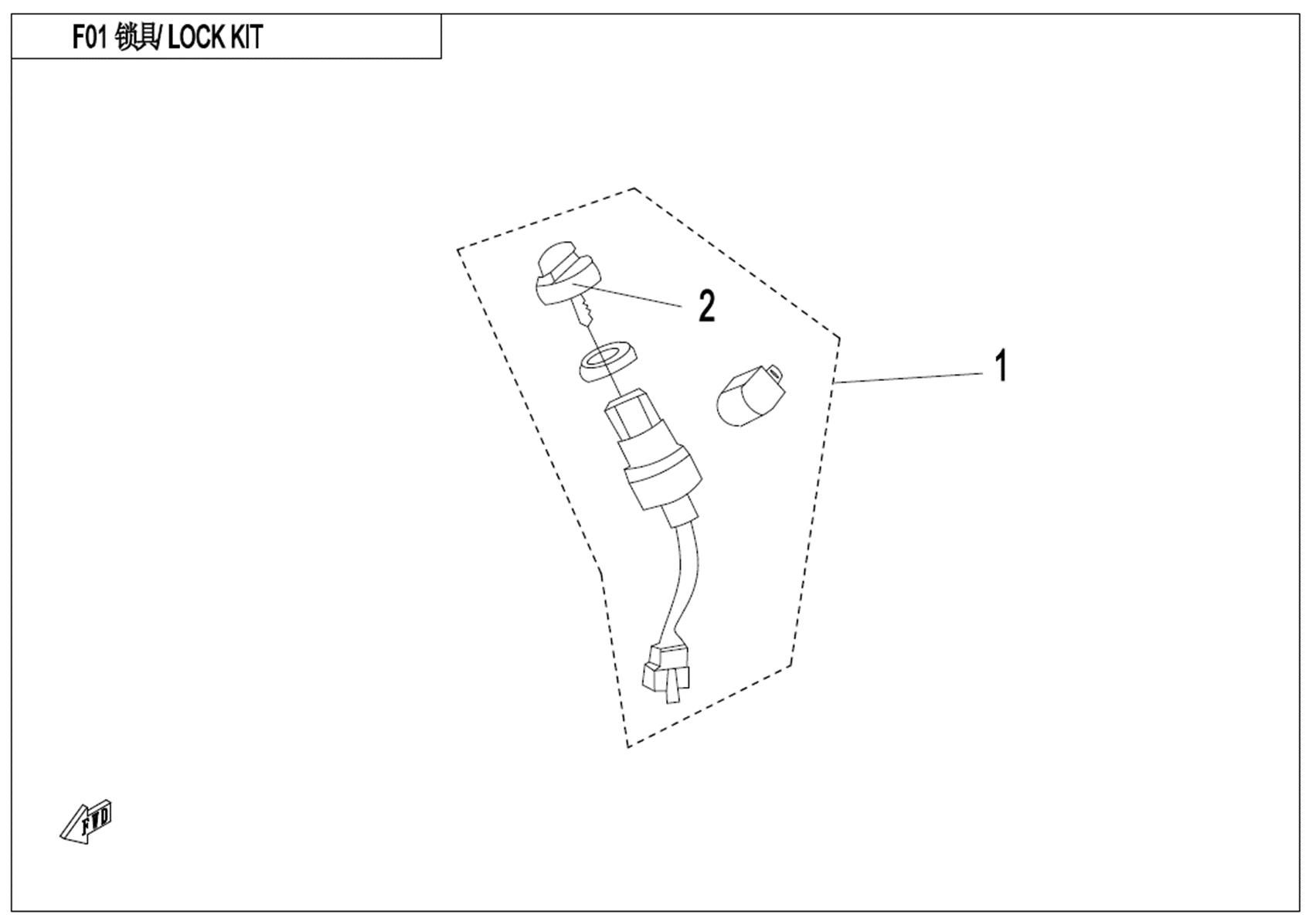 Picture of F01 - LOCK KIT