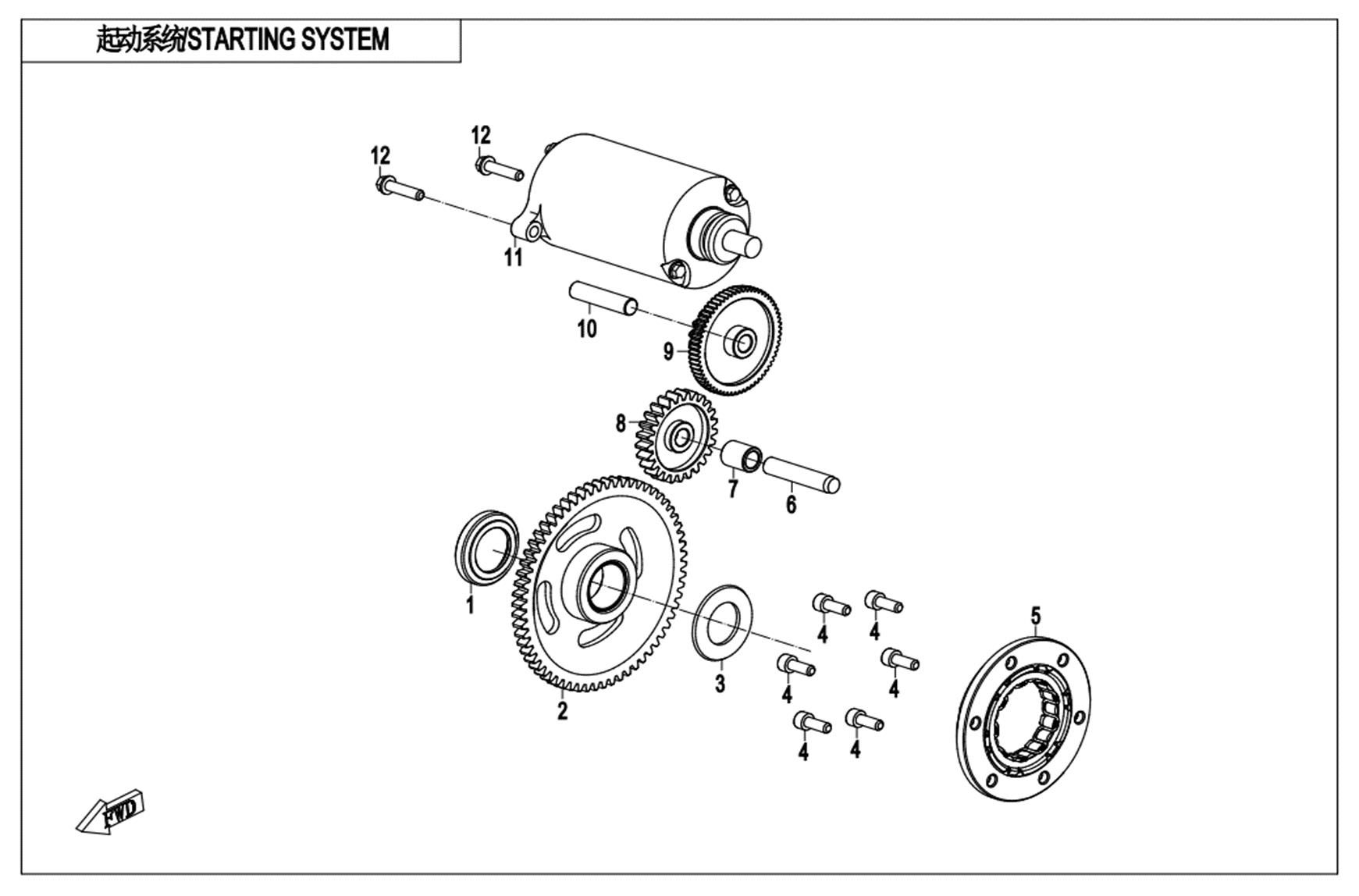 Picture of E09 - STARTING SYSTEM
