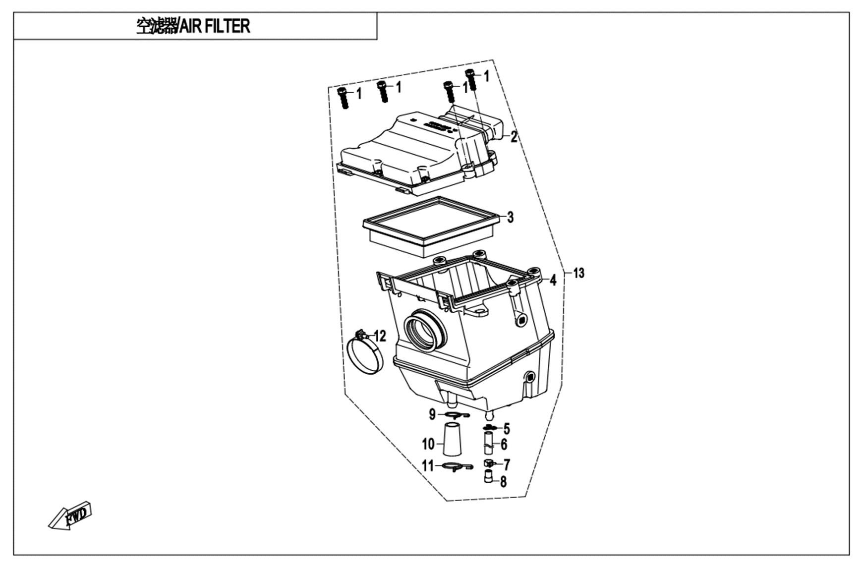 Picture of F41 - AIR FILTER