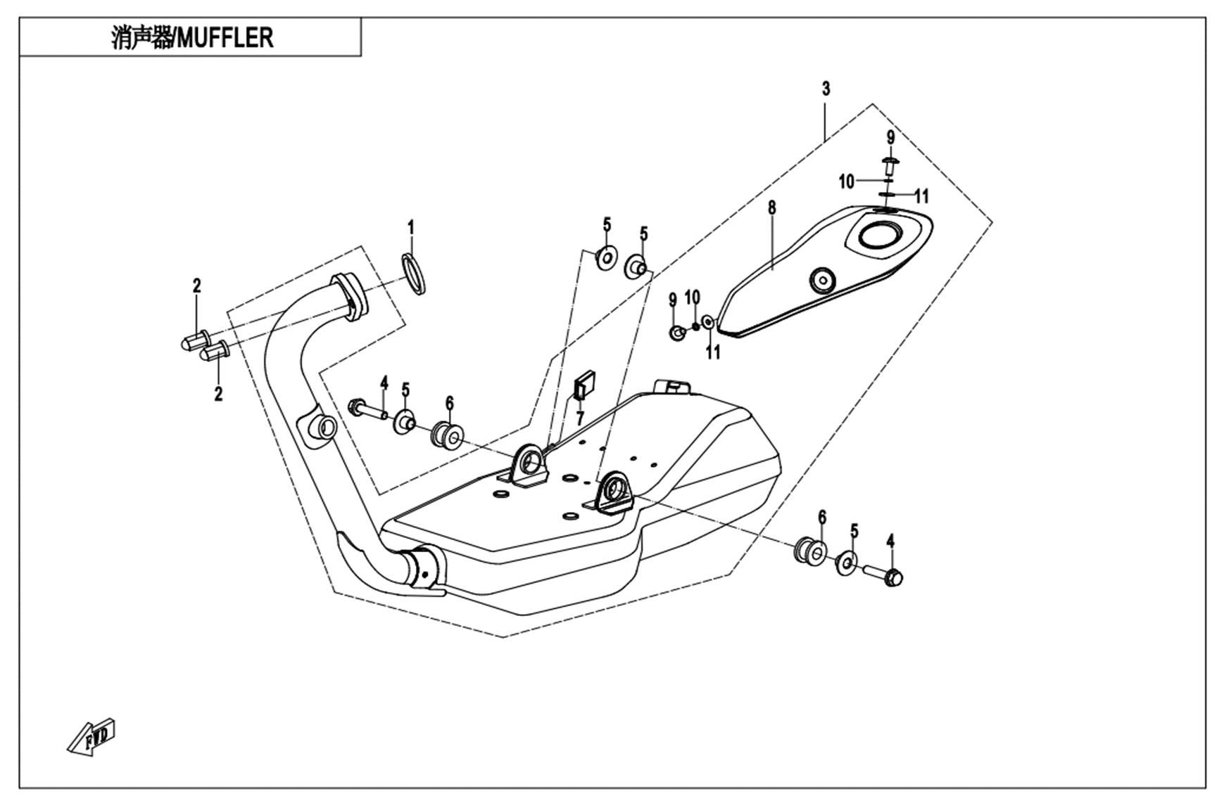 Picture of F02 - MUFFLER