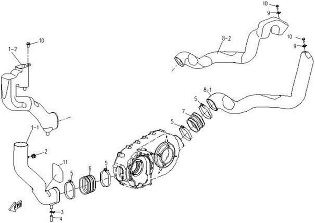 Picture of F25 - CVT COOLING SYSTEM