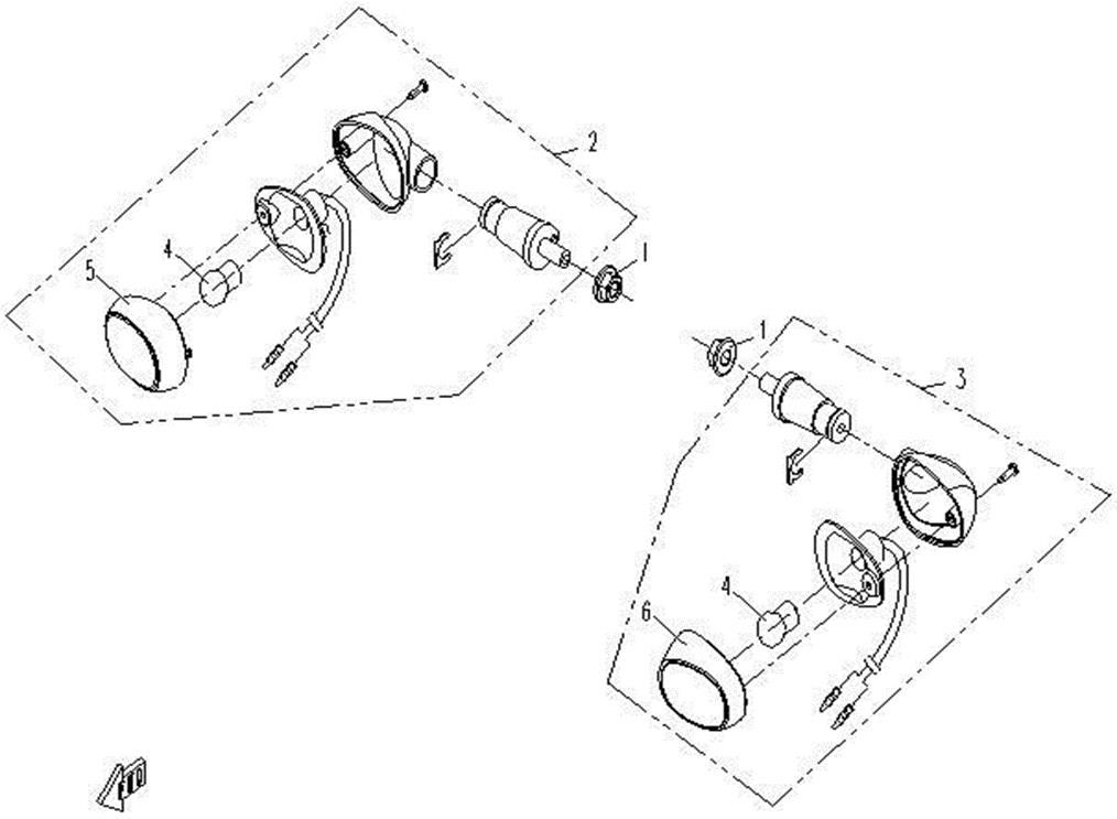 Picture of F17 - REAR TURN LIGHT