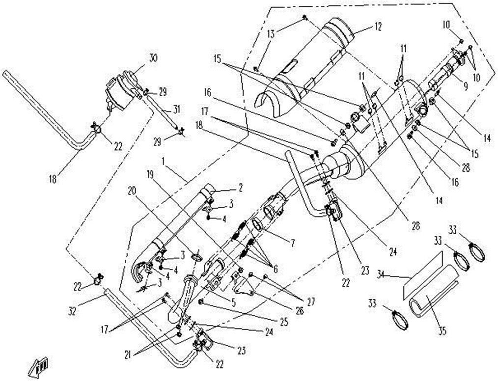 Picture of F14 - MUFFLER