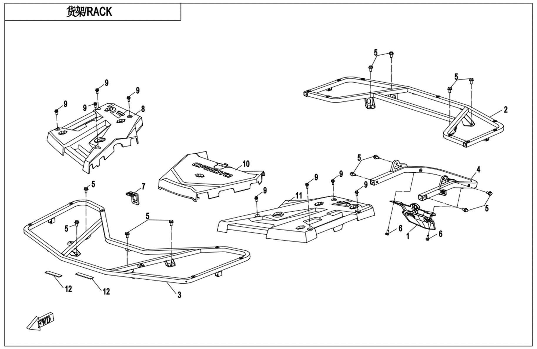 Picture of F14-A - RACK(STANDARD)
