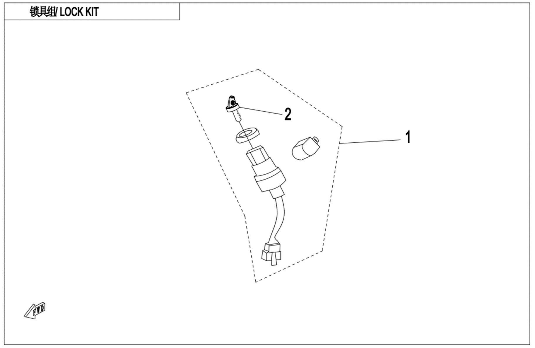 Picture of F01 - LOCK KIT