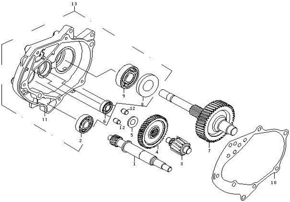 Picture of E13 - GEARBOX