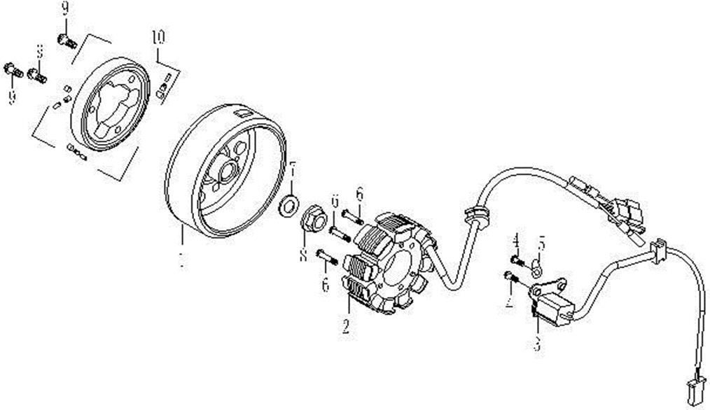 Picture of E09 - FLYWHEEL ASSY