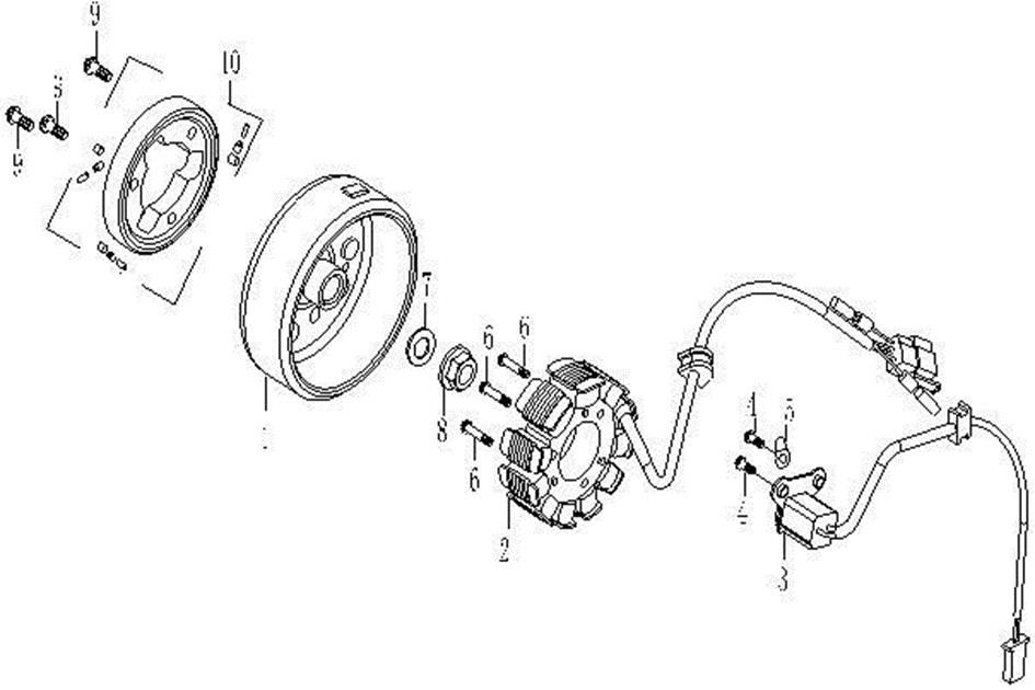 Picture of E09 - FLYWHEEL ASSY