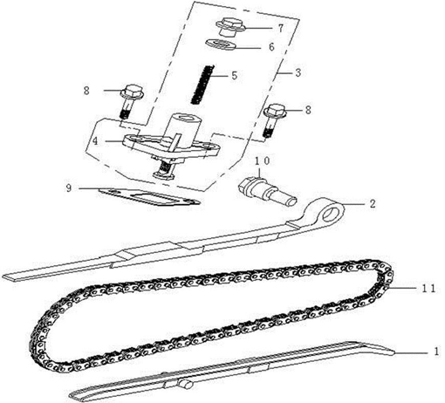 Picture of E05 - CHAIN AND TENSIONER COMP.