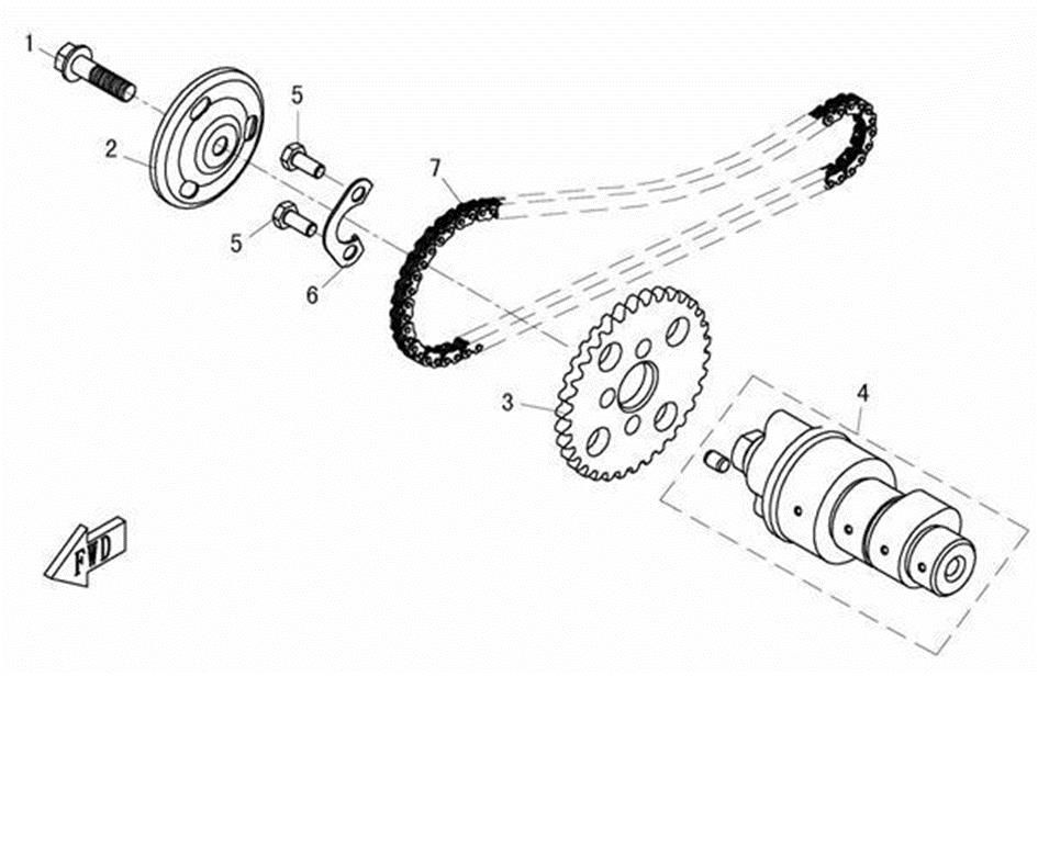 Picture of E02-4 - CAMSHAFTN ASSY