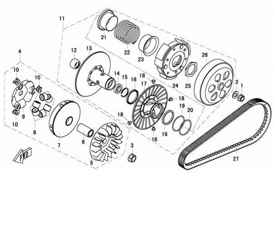 Picture of E05-2 - CVT&CLUTCH ASSY