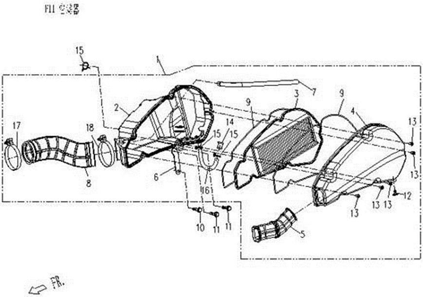 Picture of F24 - AIR FILTER (CARBURETOR)