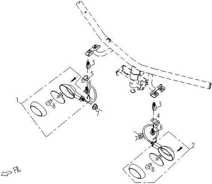Picture of F22 - ASSISTANT TURN LIGHT(FRONT)