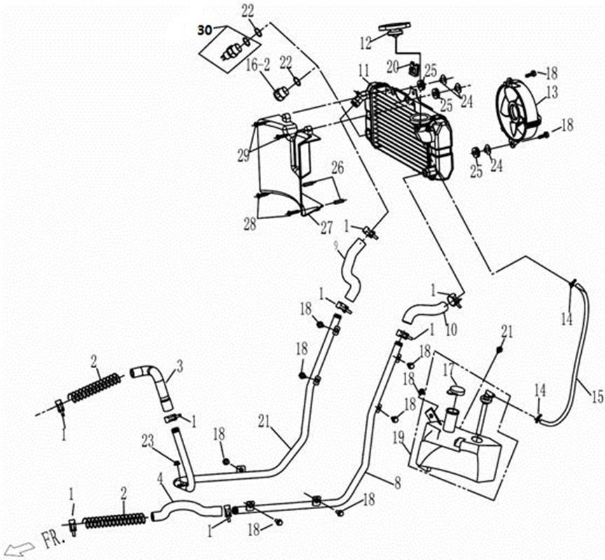 Picture of F18 - COOLING SYSTEM