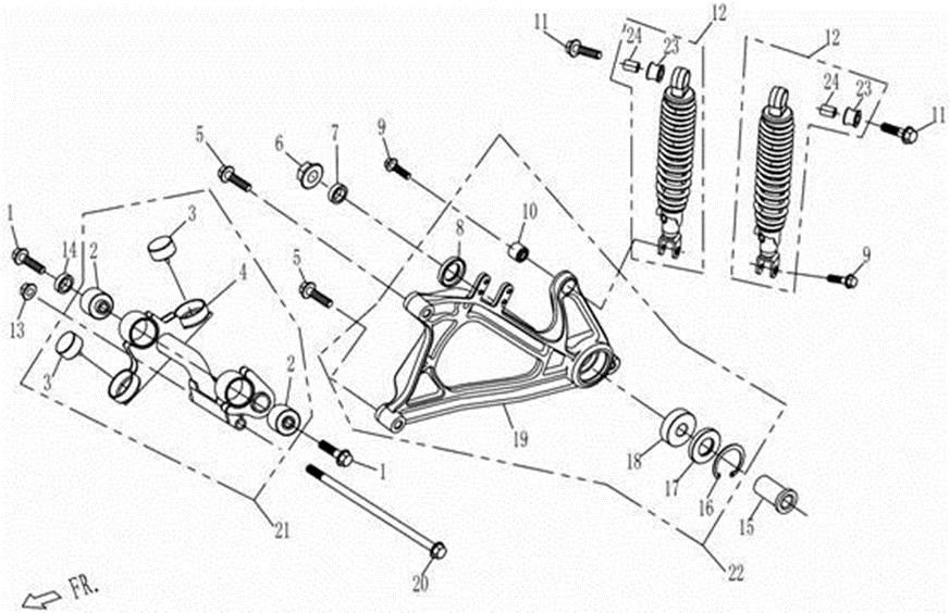 Picture of F12 - REAR SUSPENSION
