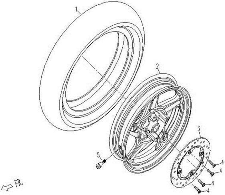 Picture of F08 - REAR WHEEL