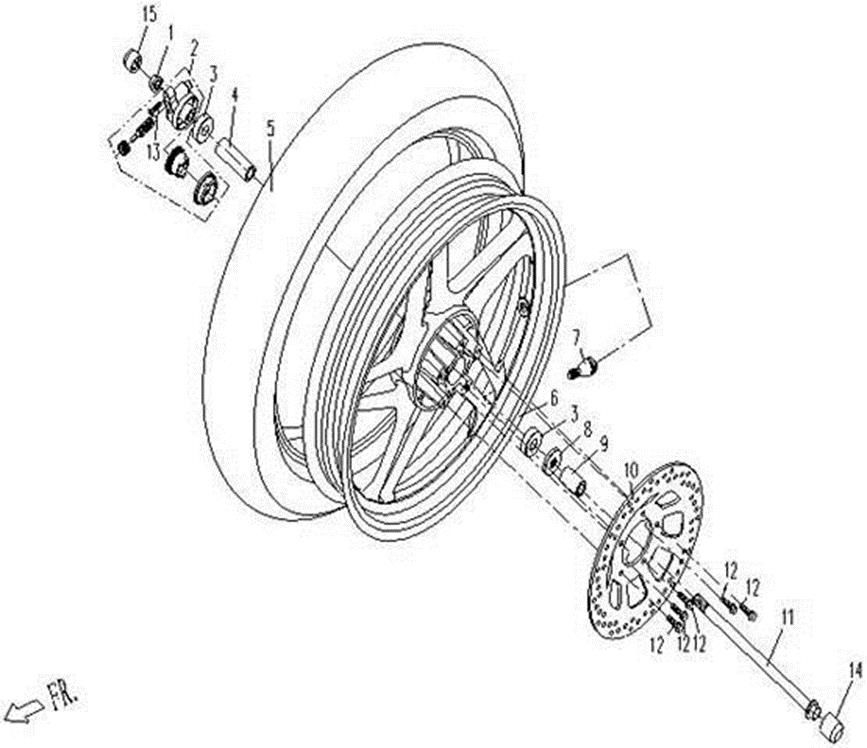 Picture of F07 - FRONT WHEEL