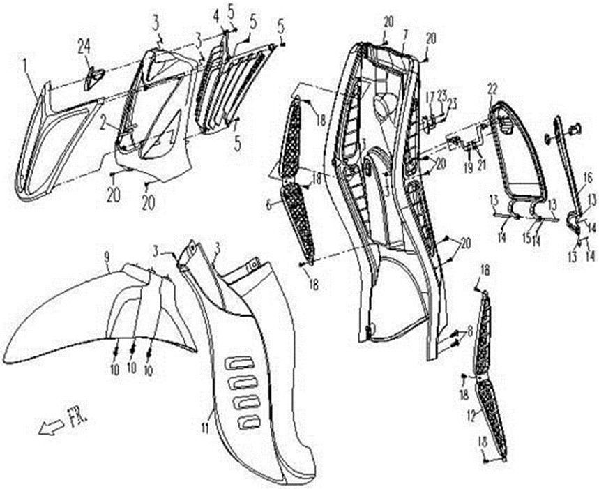 Picture of F04-2 - PLASTIC PARTS