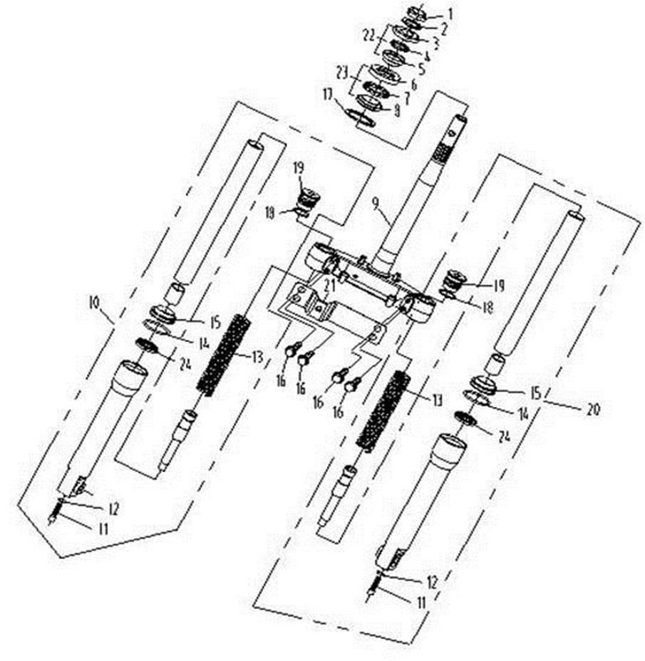 Picture of F06 - FRONT FORK