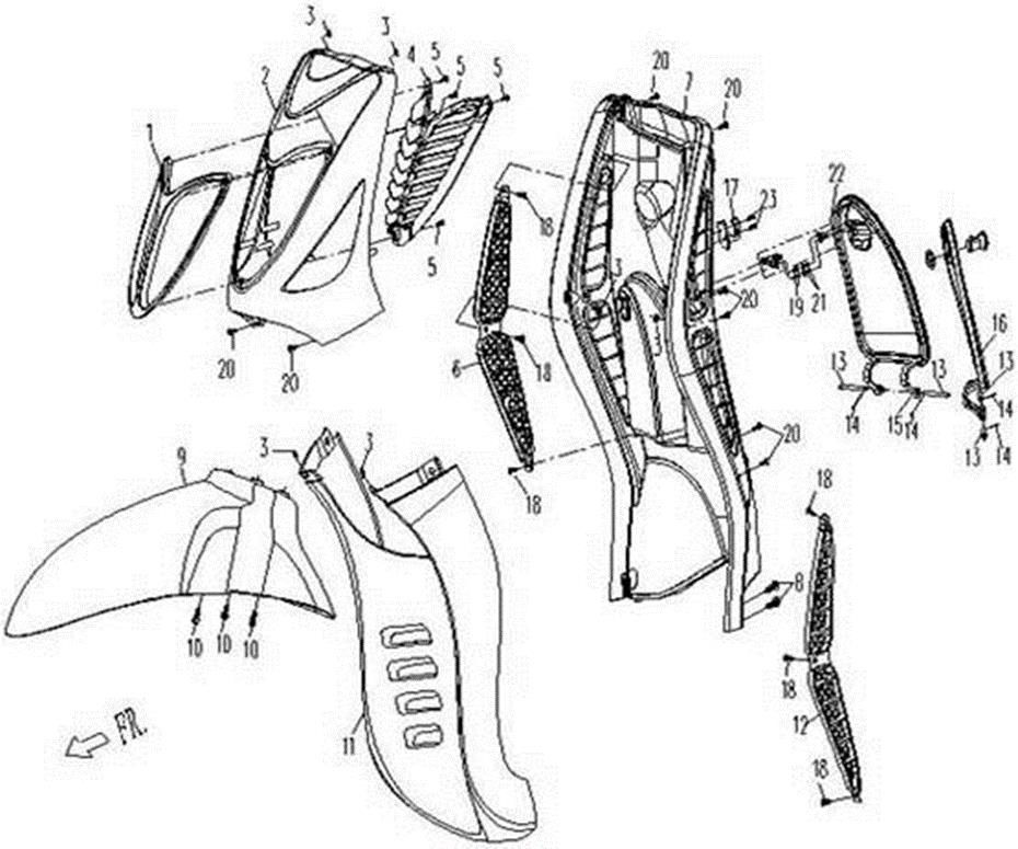 Picture of F04-1 - PLASTIC PARTS