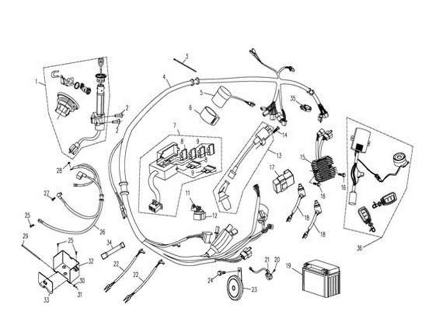 Picture of F17 - ELECTRIC SYSTEM (CARBURETOR)