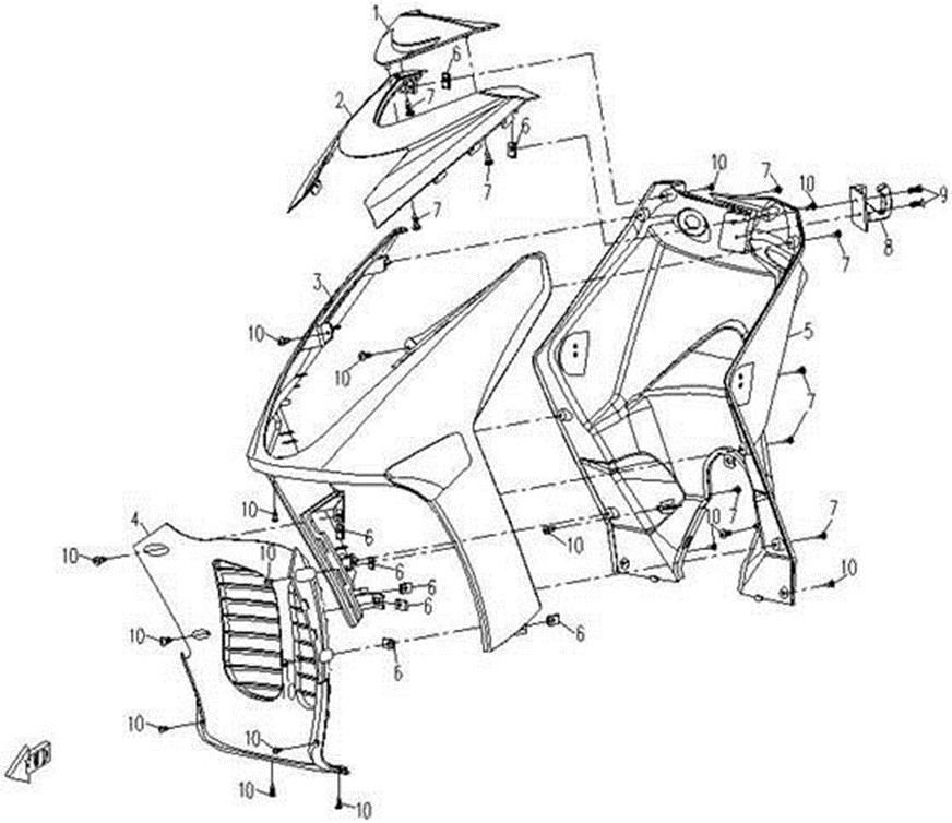 Picture of F04 - PLASTIC PARTS I
