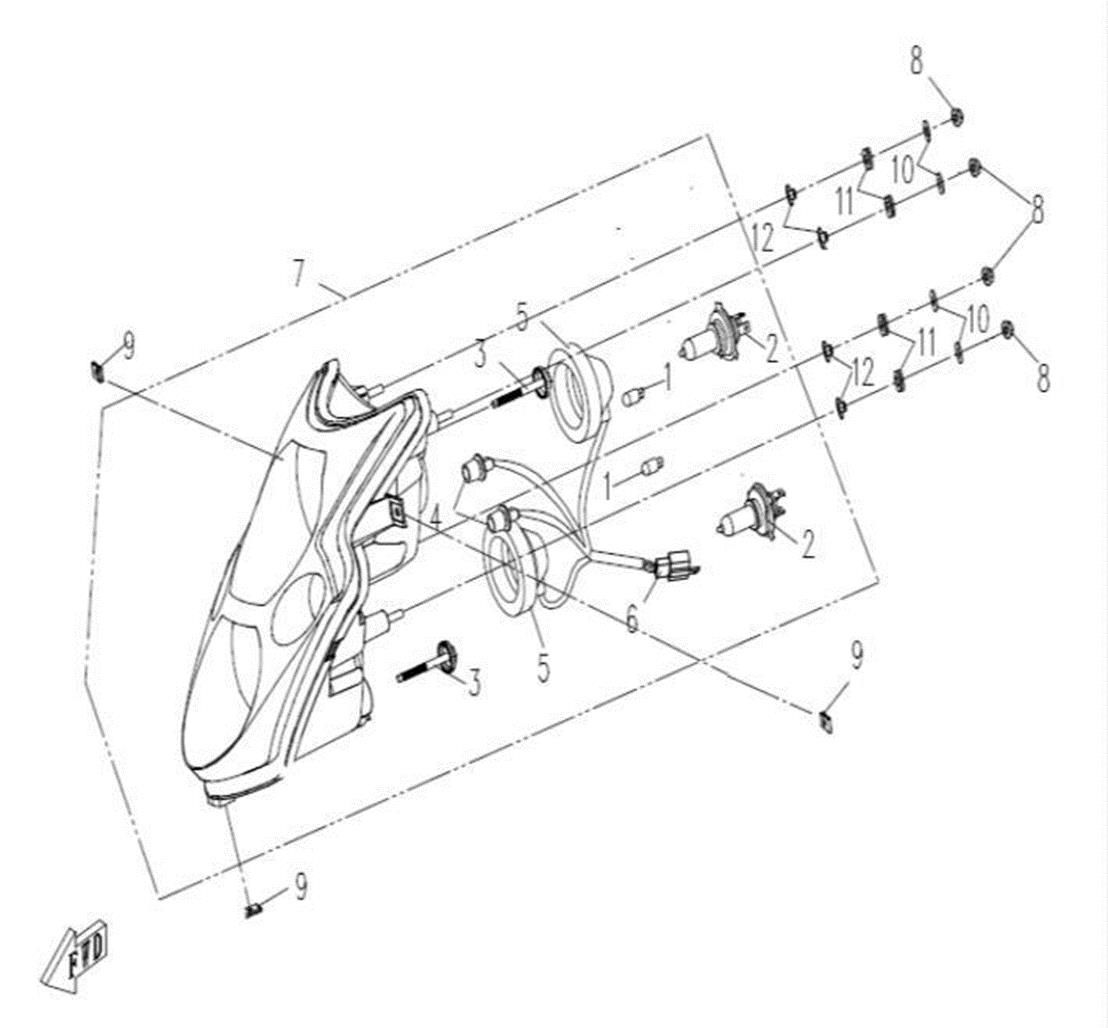 Picture of F01 - HEADLIGHT