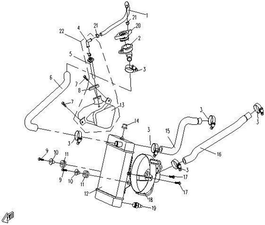Picture of F20 - COOLING SYSTEM