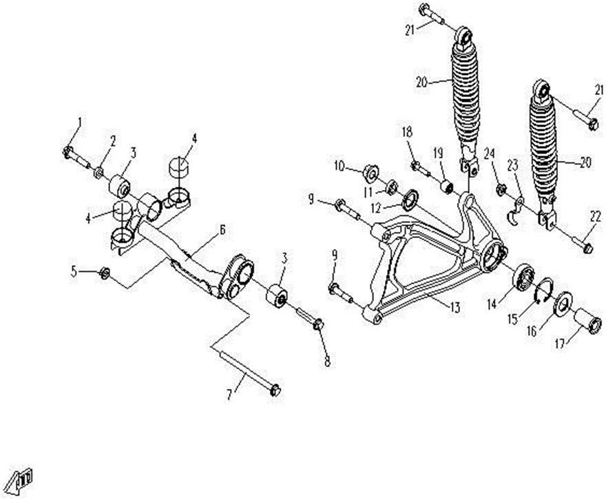 Picture of F14 - REAR SUSPENSION