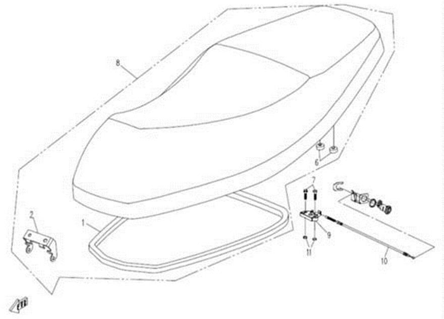 Picture of F10 - SEAT ASSY