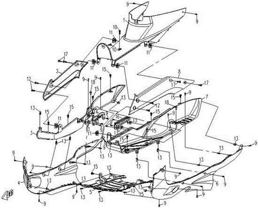 Picture of F05 - PLASTIC PARTS II