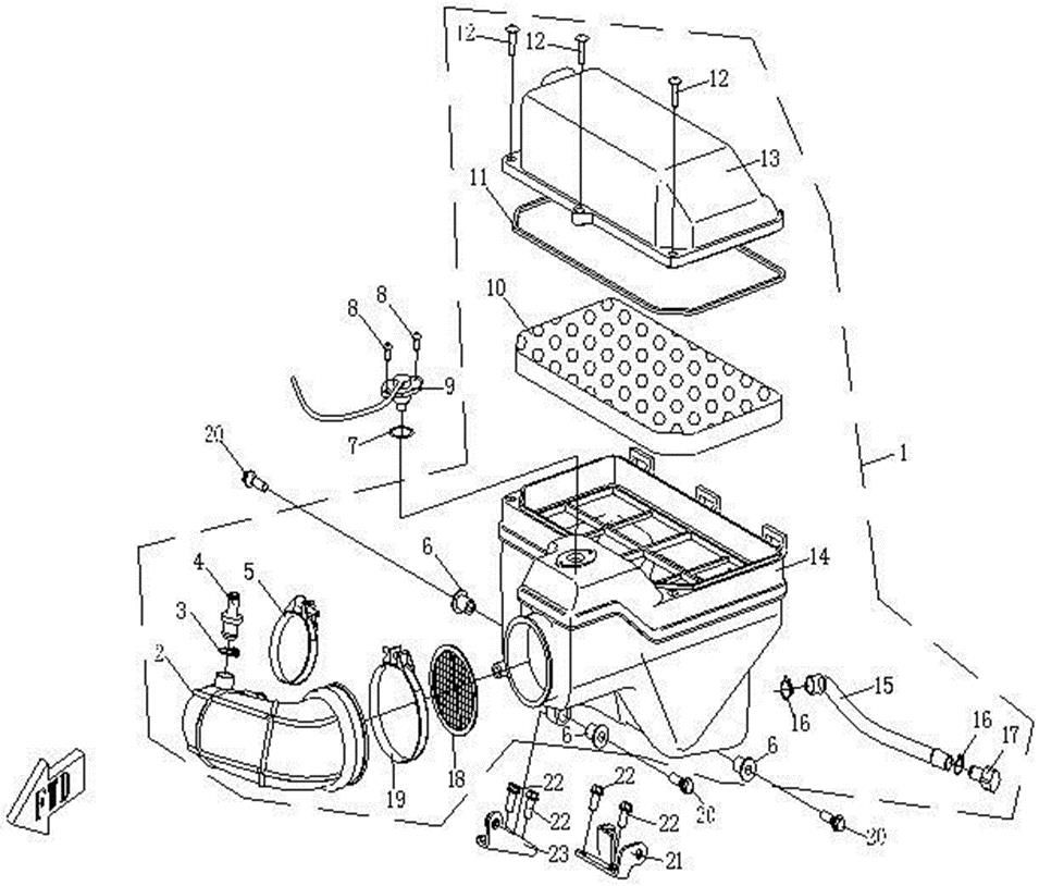 Picture of F27 - AIR FILTER ASSY