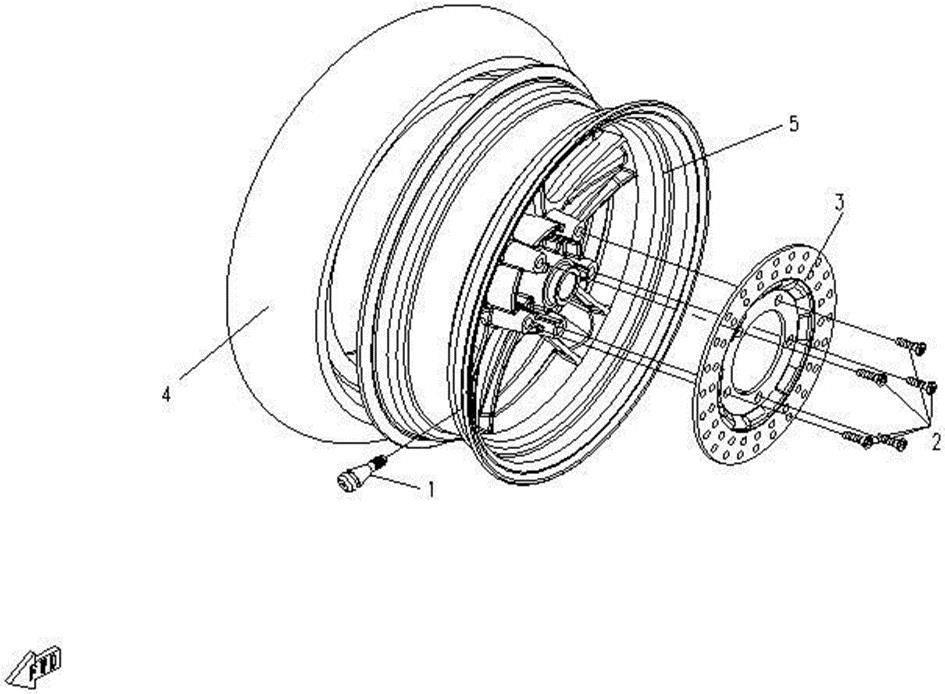 Picture of F10 - REAR WHEEL
