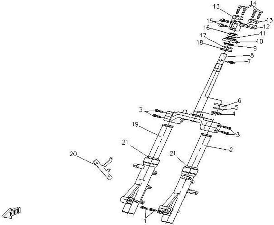 Picture of F08 - FRONT SUSPENSION COMP