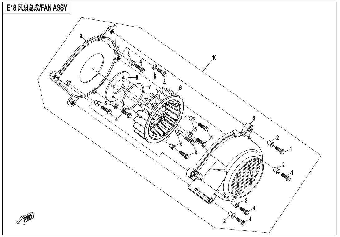 Picture of E18 - FAN ASSY